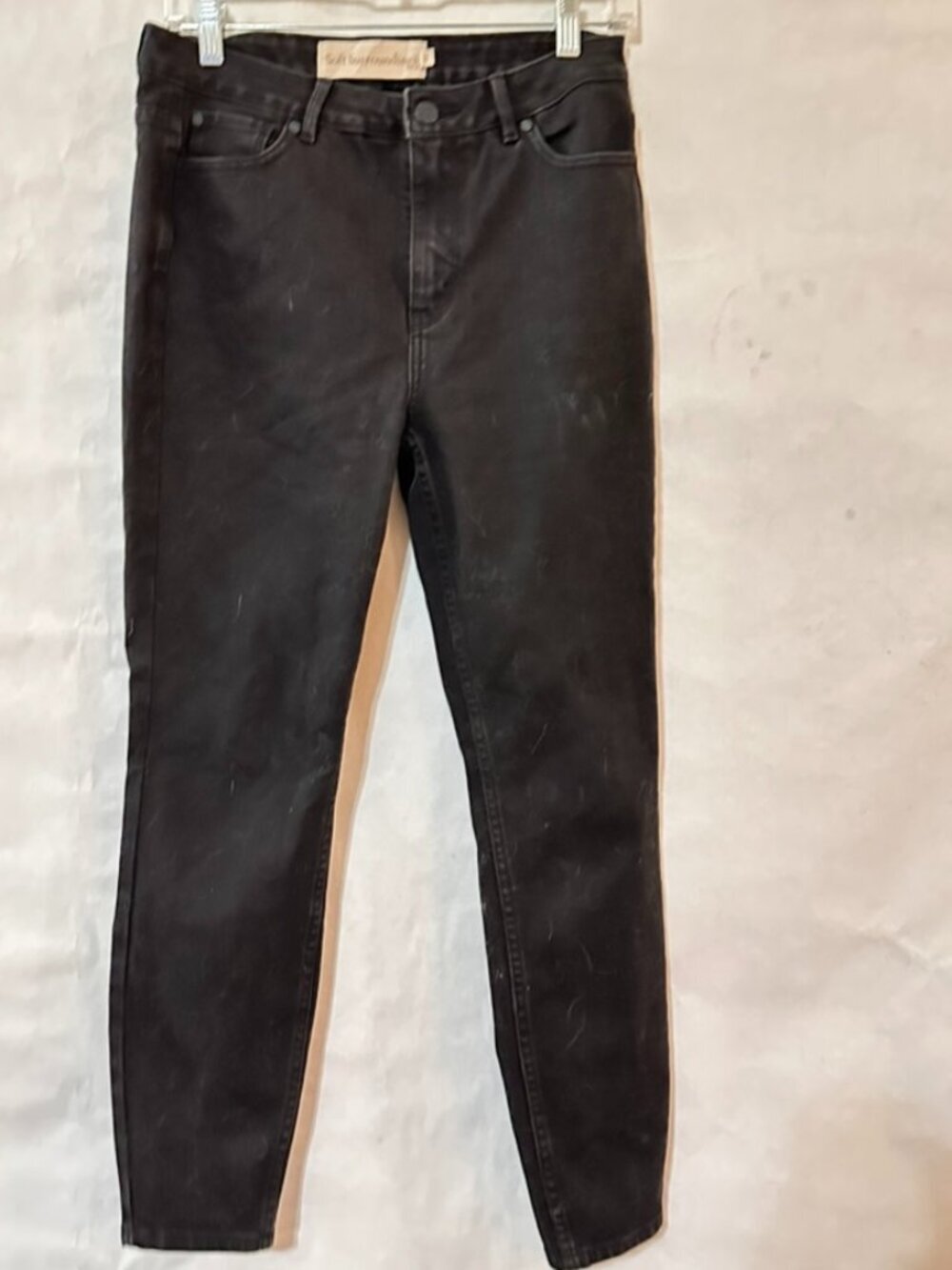 Soft Surroundings Pants Size 6  Black Jeans Denim  EUC